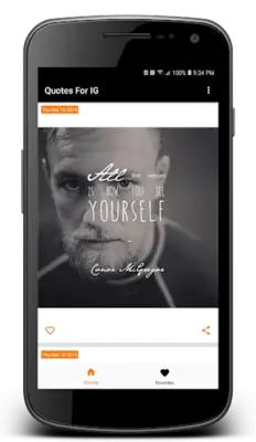 Quotes for Instagram android App screenshot 4